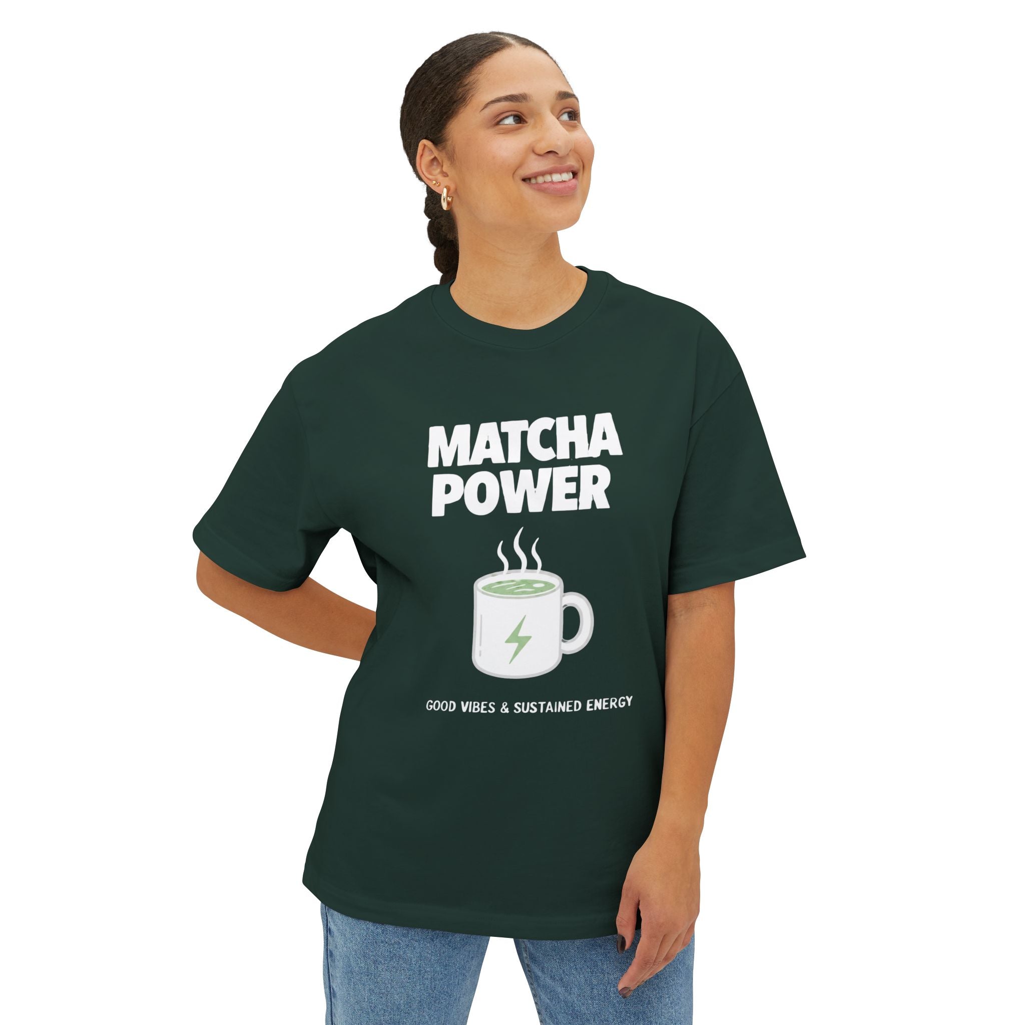Matcha Power Tee — Matcha Power Mug Graphic T-Shirt