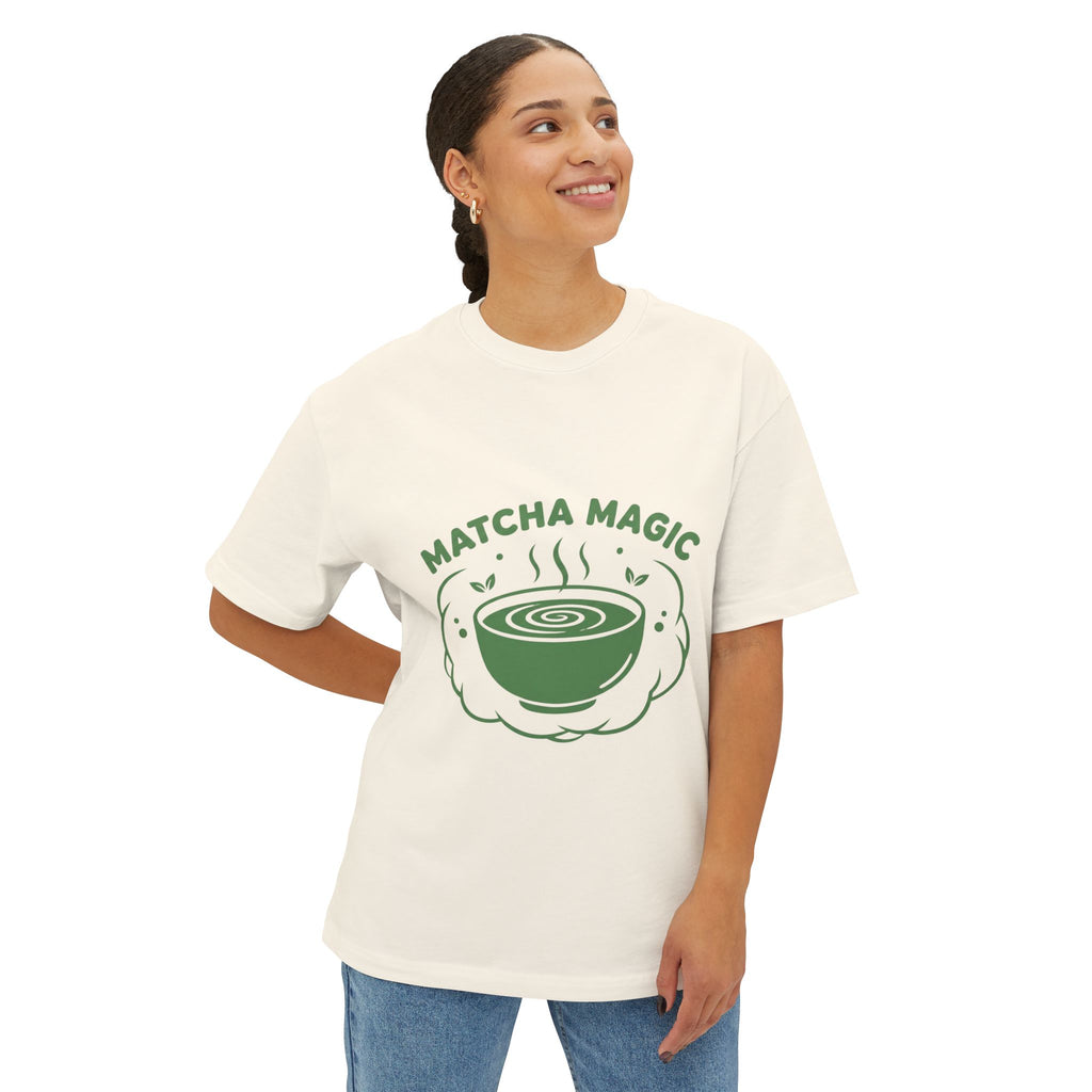 Matcha Magic Tee — Cute Matcha Latte Graphic T-Shirt