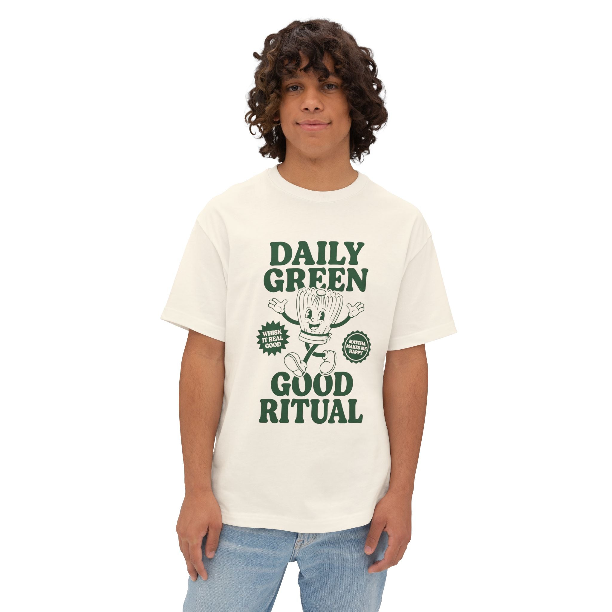 Matcha Tee — Daily Green Good Ritual Graphic T-Shirt