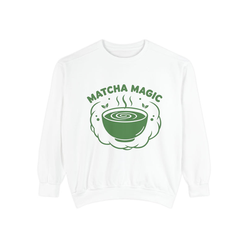 Matcha Magic - Cozy Crewneck Sweatshirt