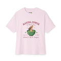 Matcha Power Tee — Cute Matcha Bowl Graphic Shirt