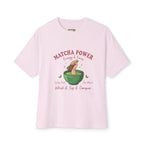 Matcha Power Tee — Cute Matcha Bowl Graphic Shirt