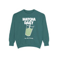 Matcha Daily Sweatshirt — Fuel for the Soul Graphic Crewneck Sweatshirt