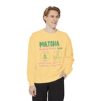 Matcha Fuel & Focus — Crewneck Sweatshirt