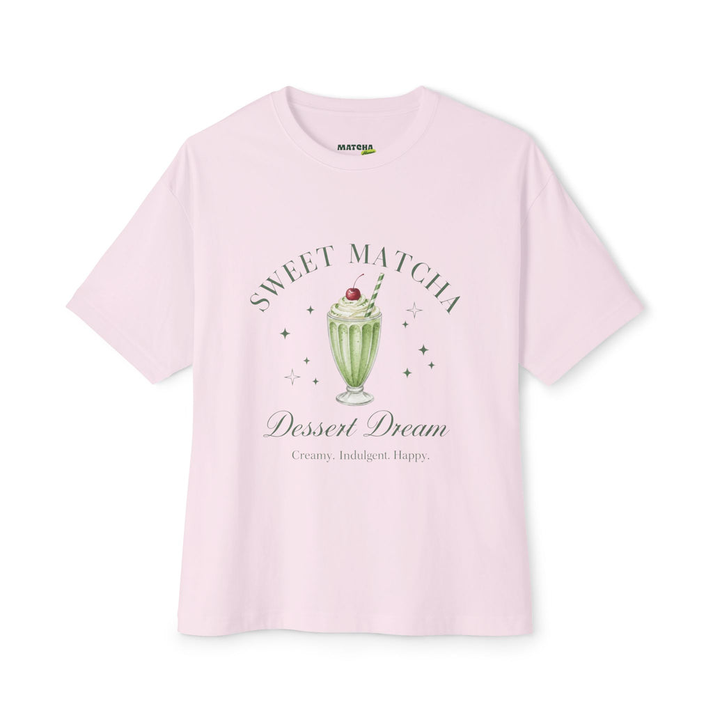 Matcha Milkshake Tee — Sweet Matcha Dessert Dream Graphic T-Shirt