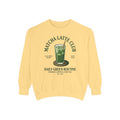Matcha Latte Club Sweatshirt — Daily Green Routine Graphic Pullover