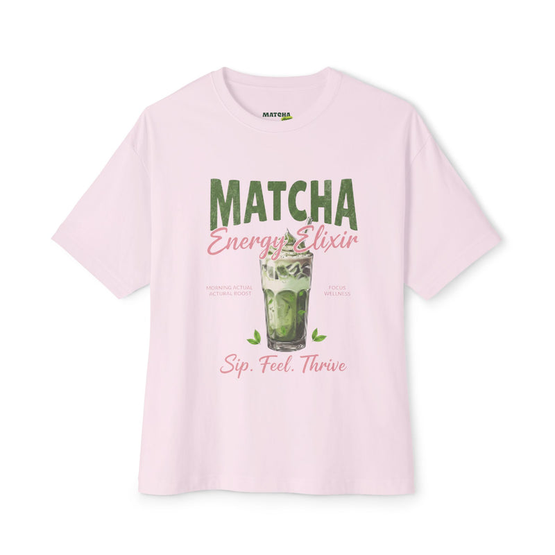 Matcha Energy Tee — Matcha Energy Elixir, Sip Feel Thrive Shirt