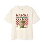 Matcha Sweet Latte Tee — Retro Café Graphic T-Shirt