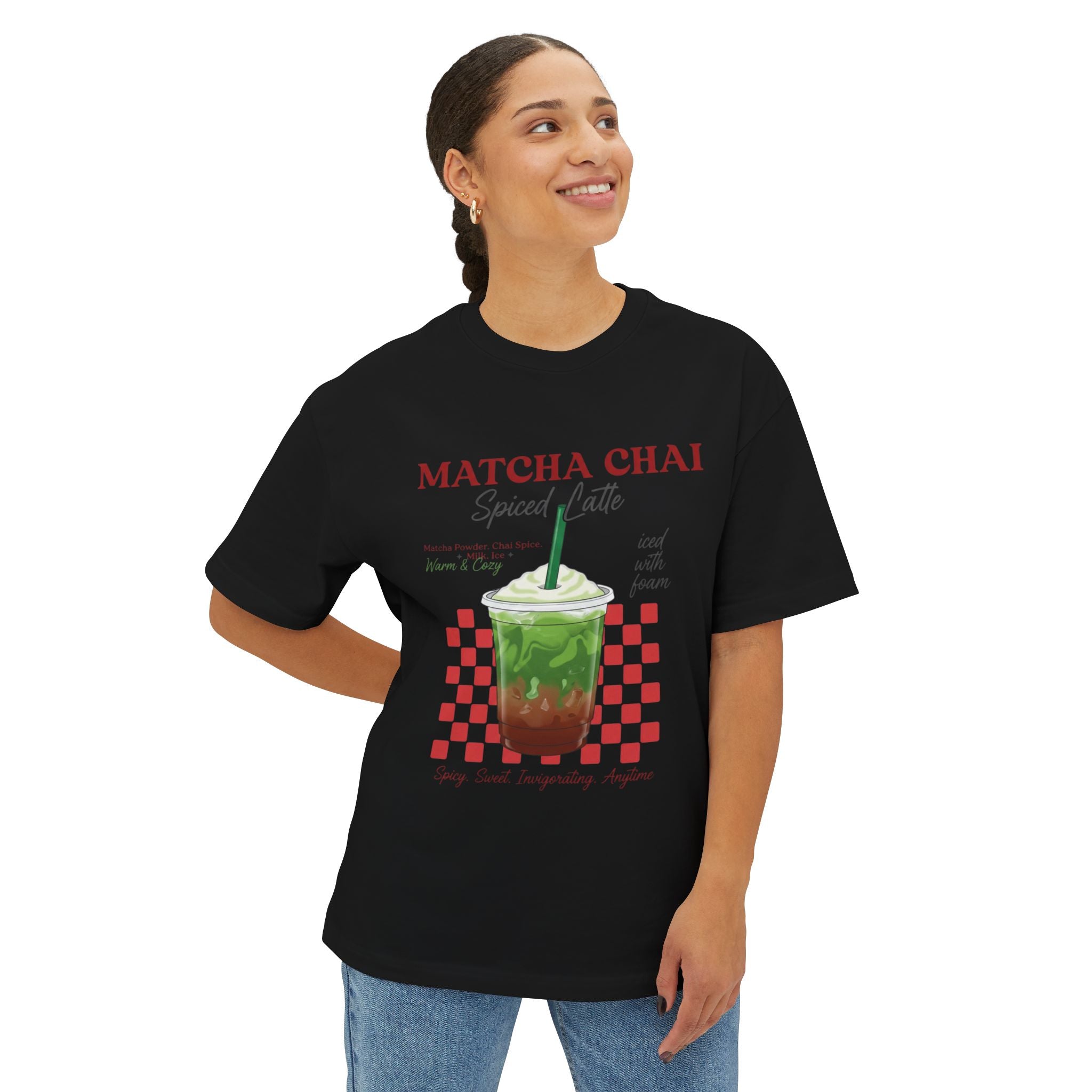 Matcha Chai Tee — Matcha Chai Spiced Latte Graphic T-Shirt