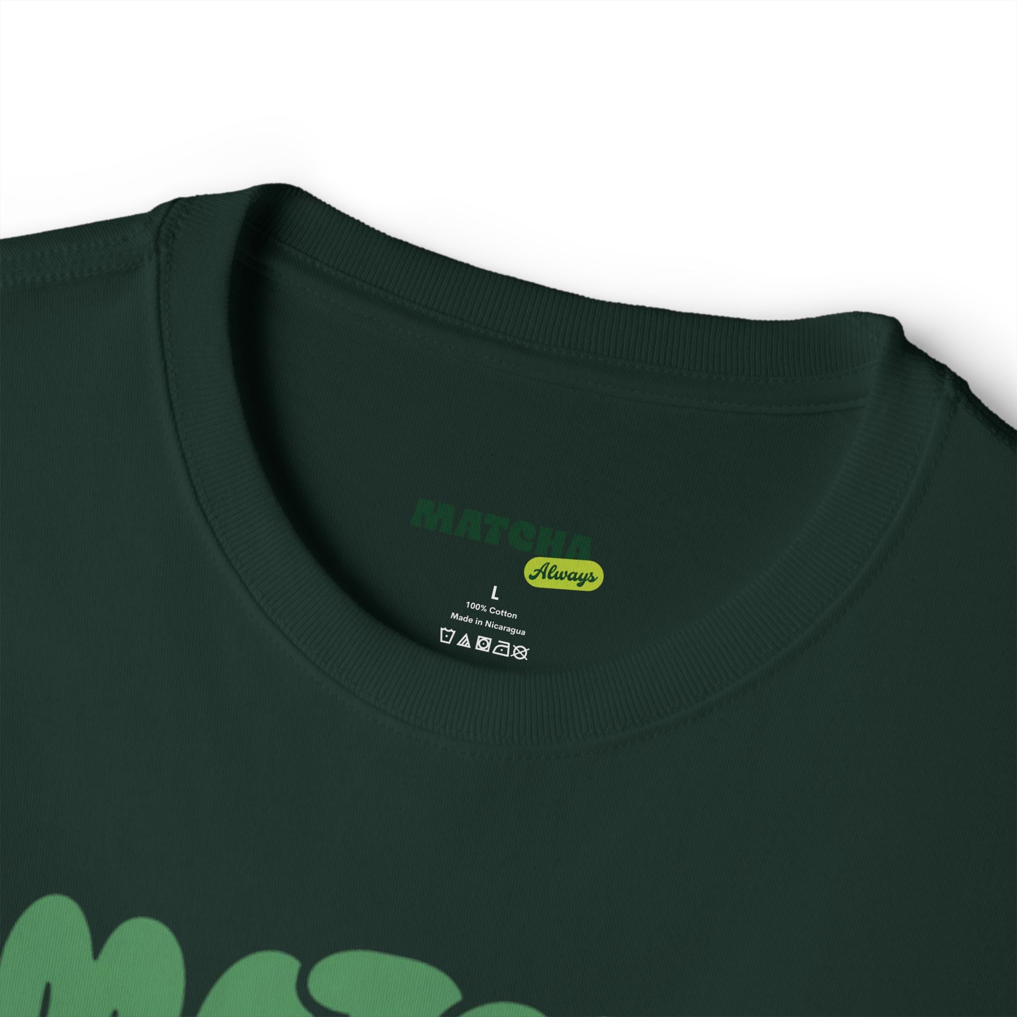 Matcha Magic Tee — Matcha Magic Graphic Oversized Boxy T-Shirt