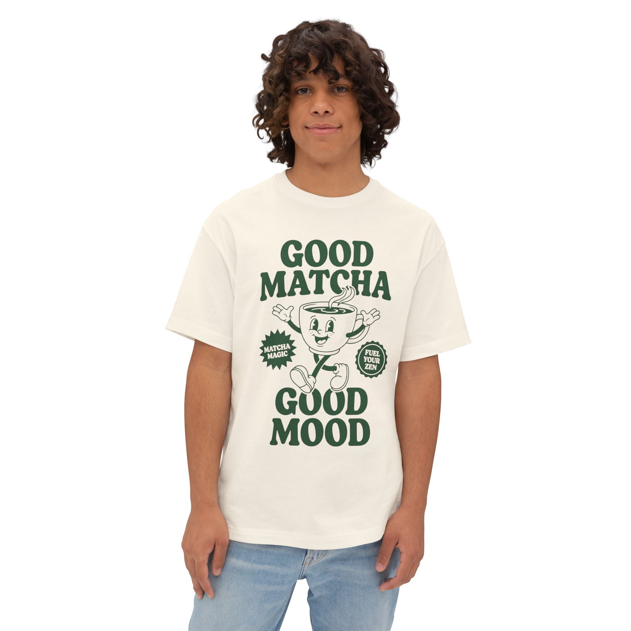 Matcha Tee - Good Matcha Good Mood Graphic T-Shirt