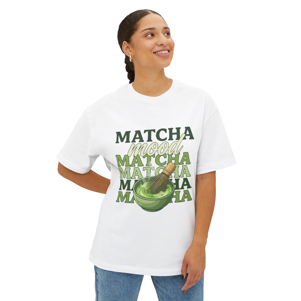 Matcha Mood Tee — Vintage Matcha Bowl Graphic T-Shirt