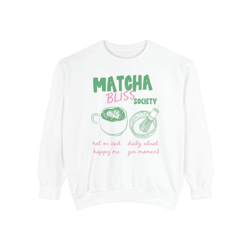 Matcha Bliss — Cozy Crewneck Sweatshirt