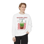 Matcha Chai Spiced Latte - Cozy Crewneck Sweatshirt