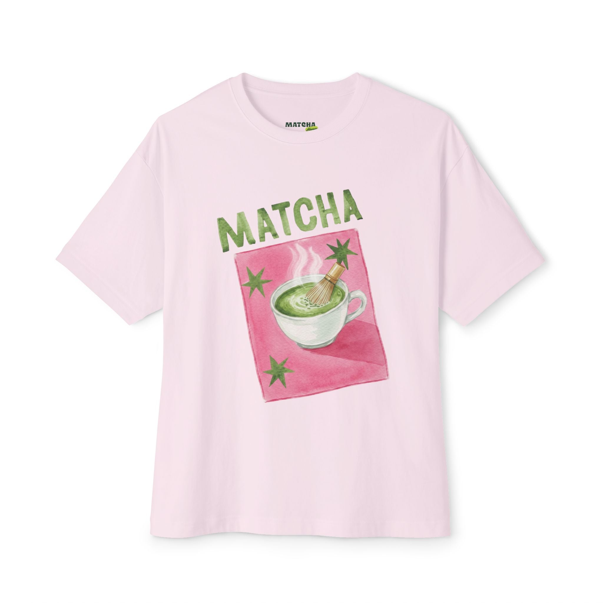 Matcha Graphic Tee - Vintage Tea Cup Design