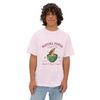 Matcha Power Tee — Cute Matcha Bowl Graphic Shirt