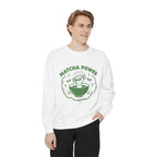 Matcha Power Sweatshirt - Crewneck Sweatshirt