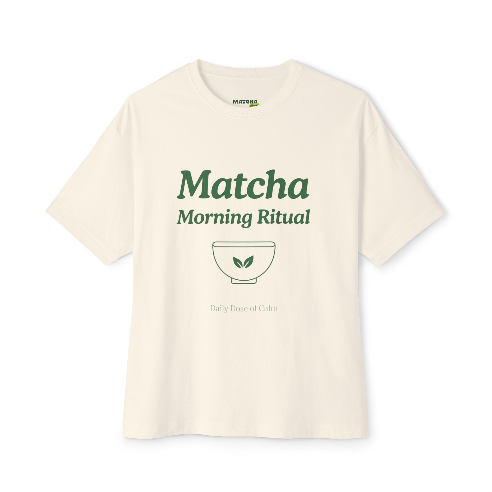 Matcha Morning Ritual Tee — Matcha Tea Inspired Graphic T‑Shirt