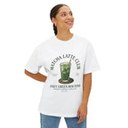 Matcha Latte Club Tee — Daily Green Routine Graphic Shirt