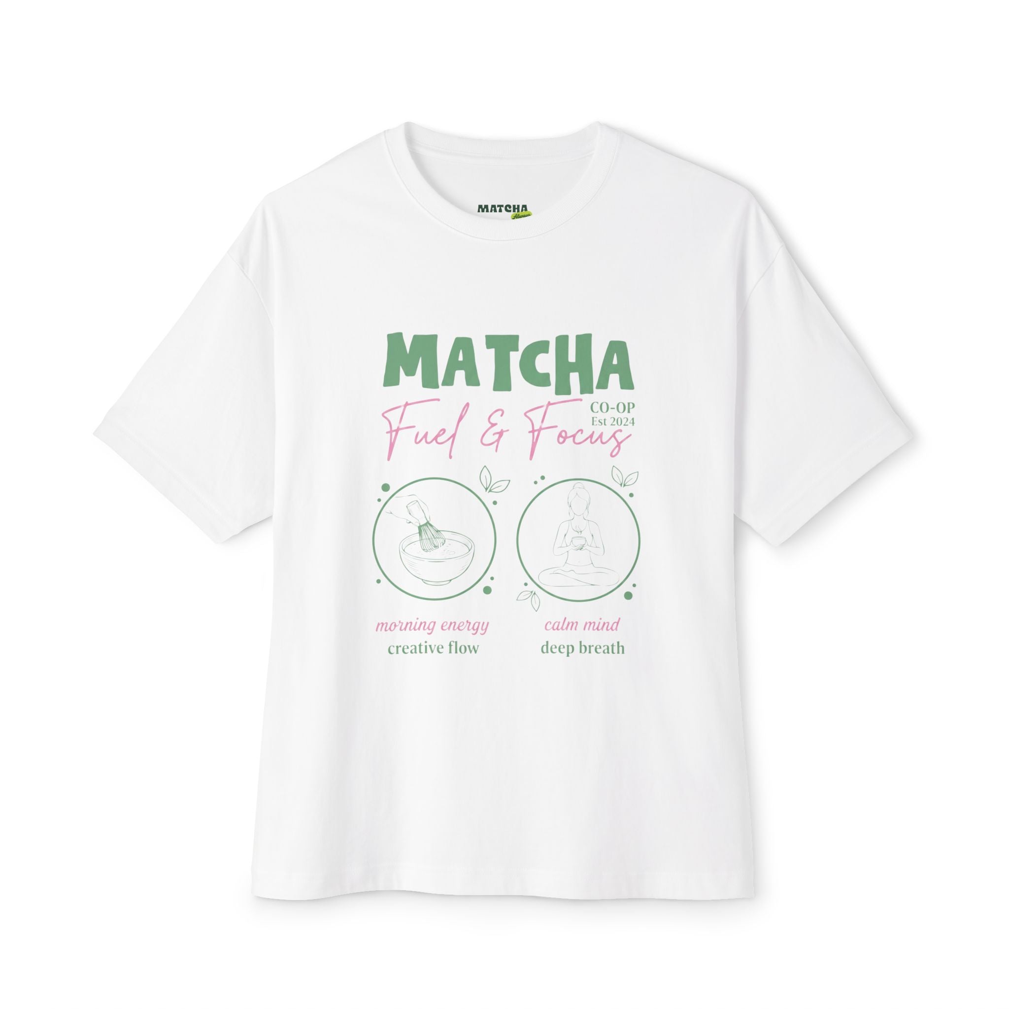 Matcha Fuel Tee — Matcha: Fuel & Focus Graphic T-Shirt