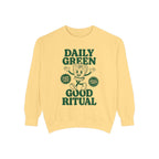 Daily Green Good Ritual - Graphic Crewneck Sweatshirt