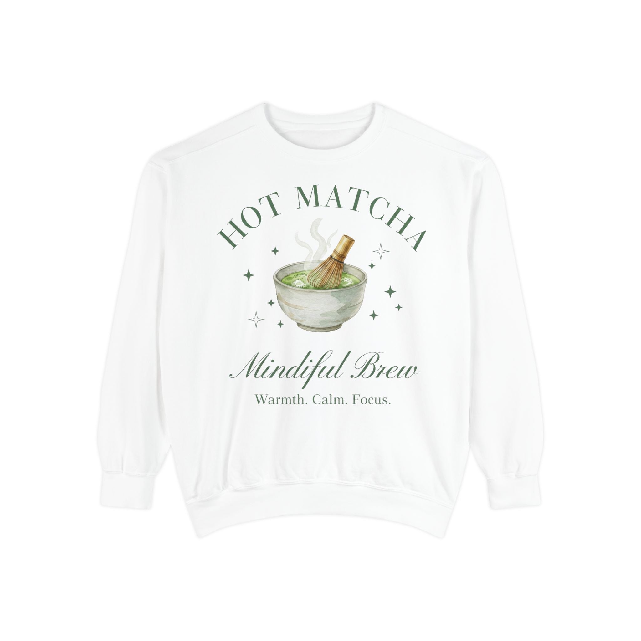 Hot Matcha — Crewneck Sweatshirt