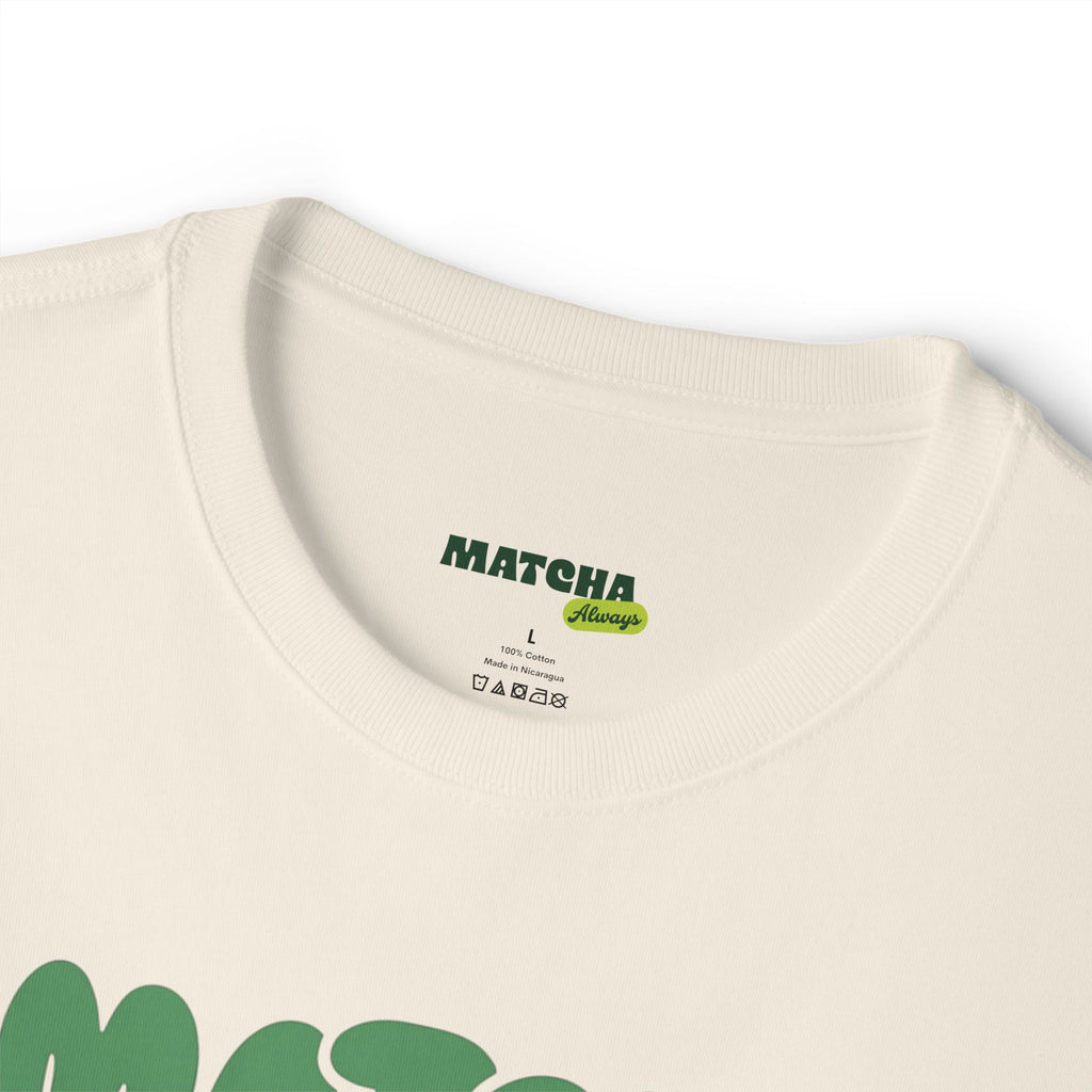 Matcha Magic Tee — Matcha Magic Graphic Oversized Boxy T-Shirt