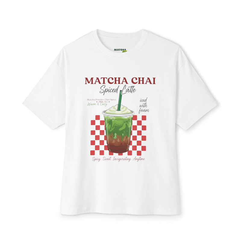 Matcha Chai Tee — Matcha Chai Spiced Latte Graphic T-Shirt