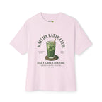 Matcha Latte Club Tee — Daily Green Routine Graphic Shirt