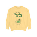 Matcha Ritual Sweatshirt — The Daily Matcha Graphic Crewneck Sweatshirt