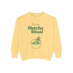 Matcha Ritual Sweatshirt — The Daily Matcha Graphic Crewneck Sweatshirt