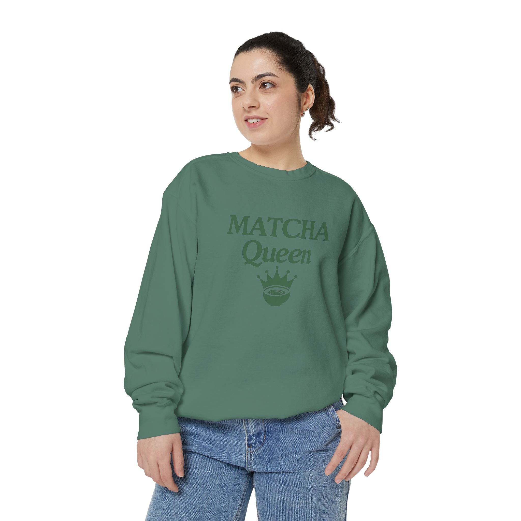 Matcha Queen — Matcha Lover Crewneck Sweatshirt