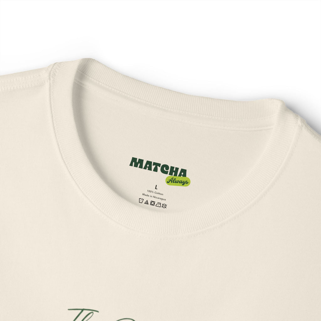 Matcha Ritual Tee - The Daily Matcha Ritual Graphic Shirt