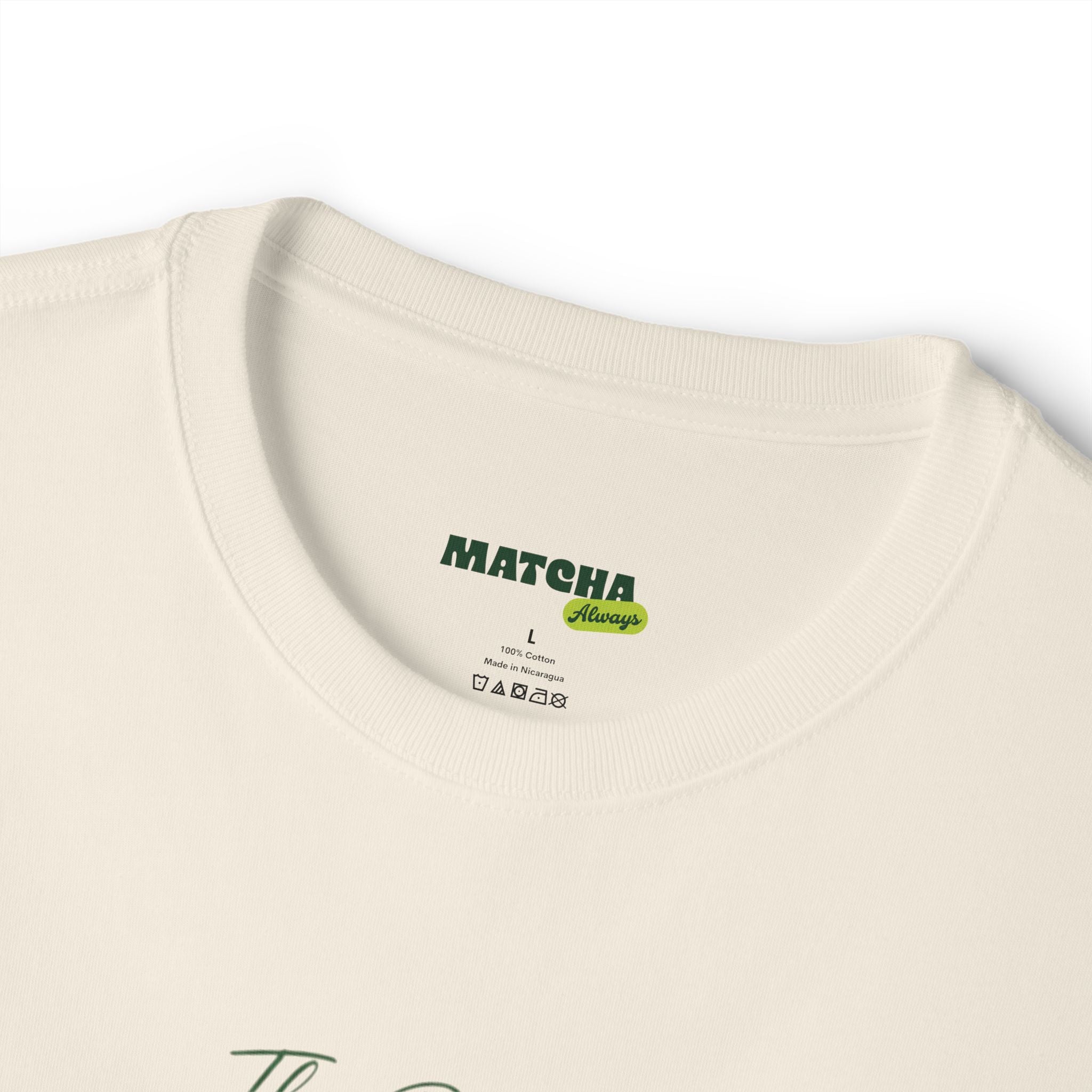 Matcha Ritual Tee - The Daily Matcha Ritual Graphic Shirt