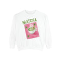 Matcha  — Cute Matcha Cup Graphic Crewneck Sweatshirt