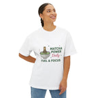 Matcha Power Daily Tee — Fuel & Focus Graphic T-Shirt