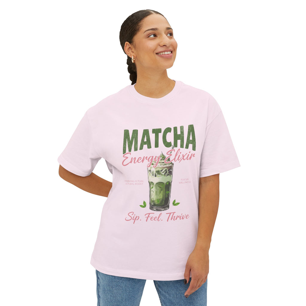 Matcha Energy Tee — Matcha Energy Elixir, Sip Feel Thrive Shirt