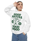 Good Matcha Good Mood - Graphic Crewneck Sweatshirt
