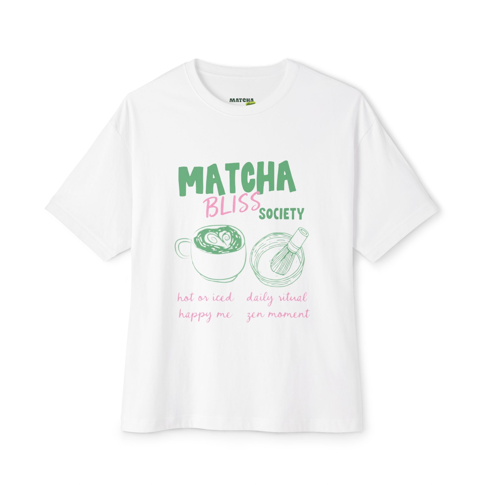 Matcha Bliss Tee — Matcha Bliss Society Graphic T-Shirt