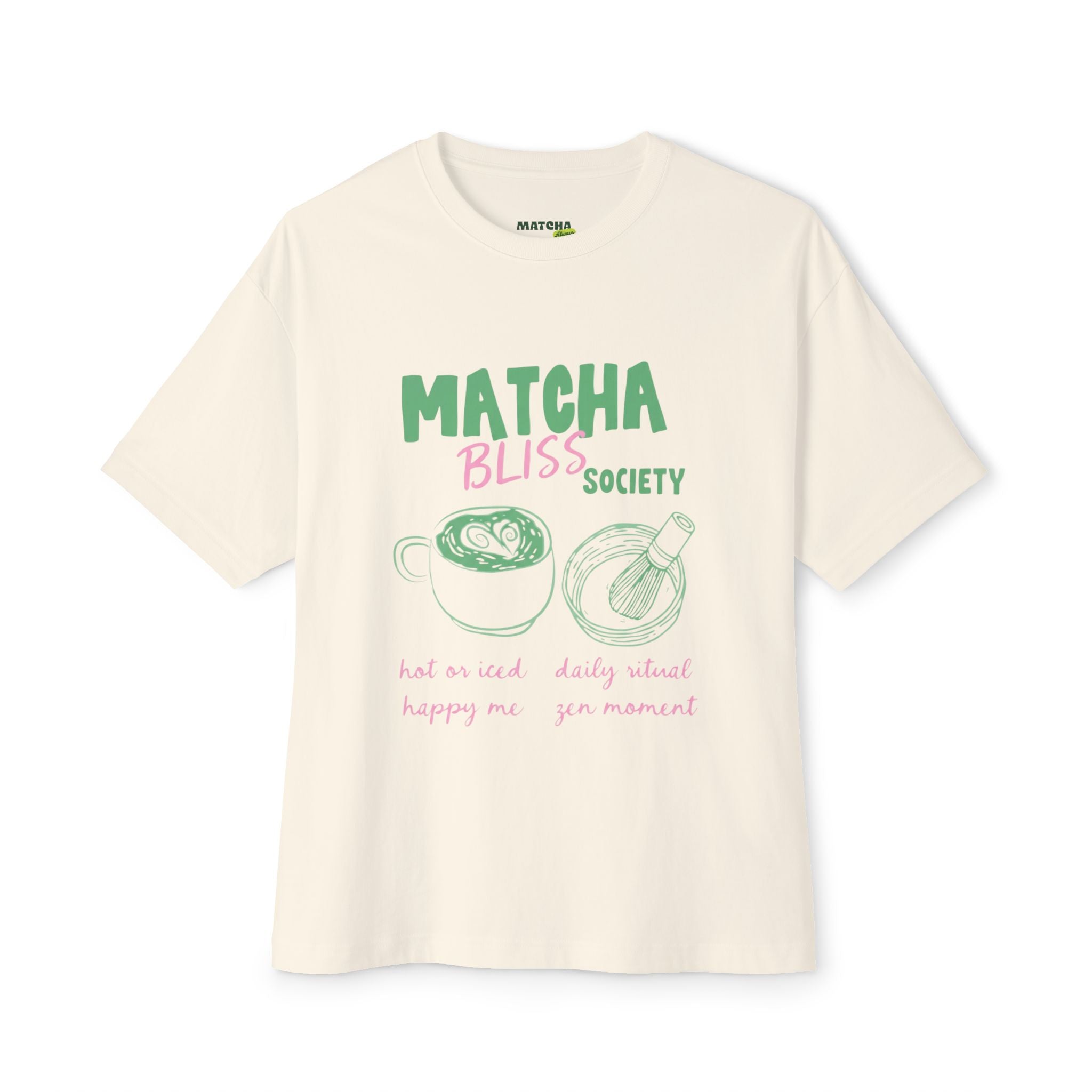 Matcha Bliss Tee — Matcha Bliss Society Graphic T-Shirt