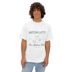 Matcha Latte Tee — The Modern Fuel Oversized Boxy T‑Shirt