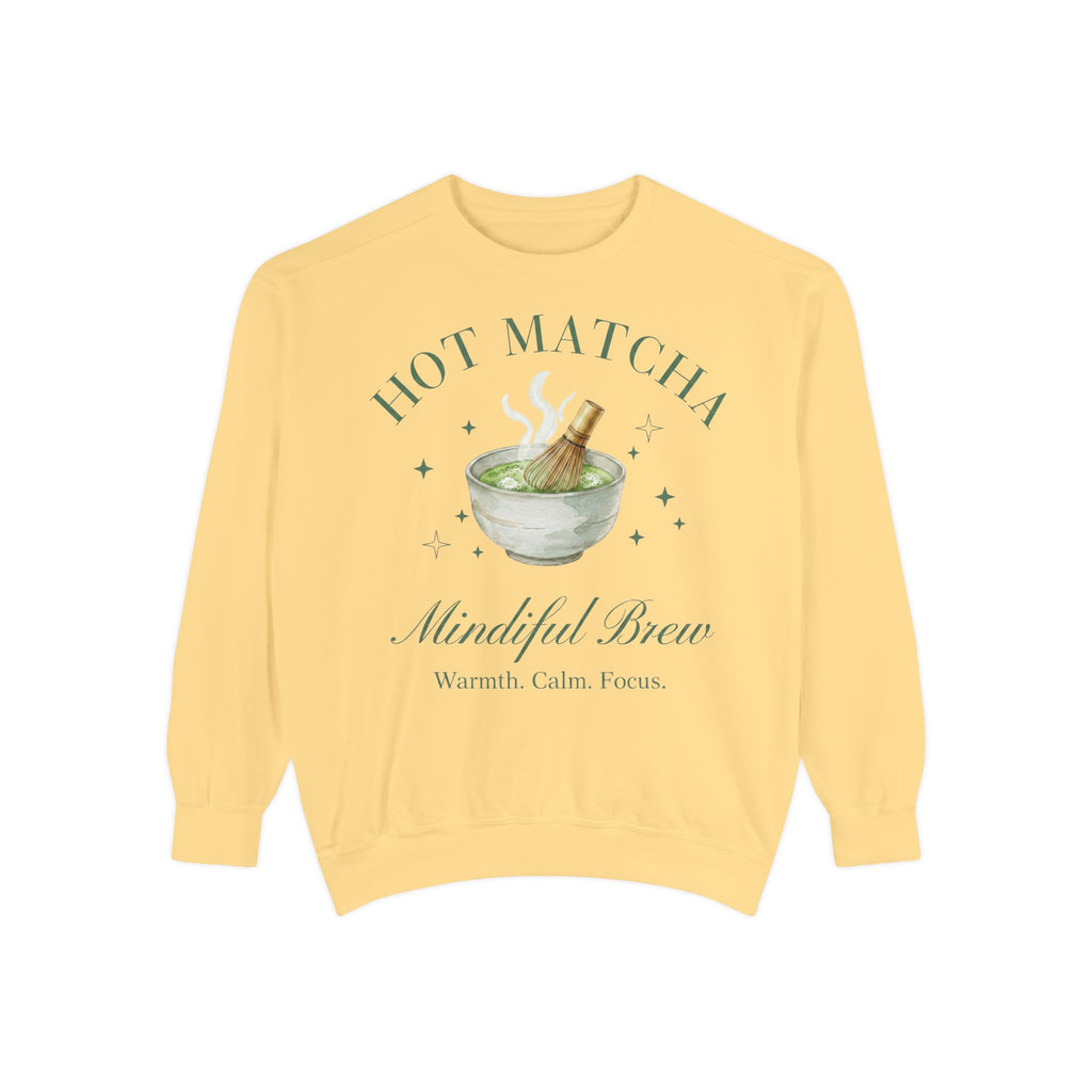 Hot Matcha — Crewneck Sweatshirt