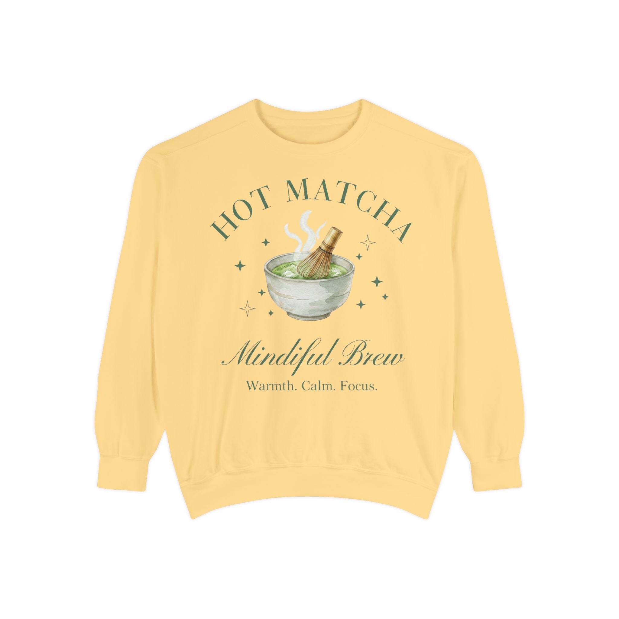 Hot Matcha — Crewneck Sweatshirt