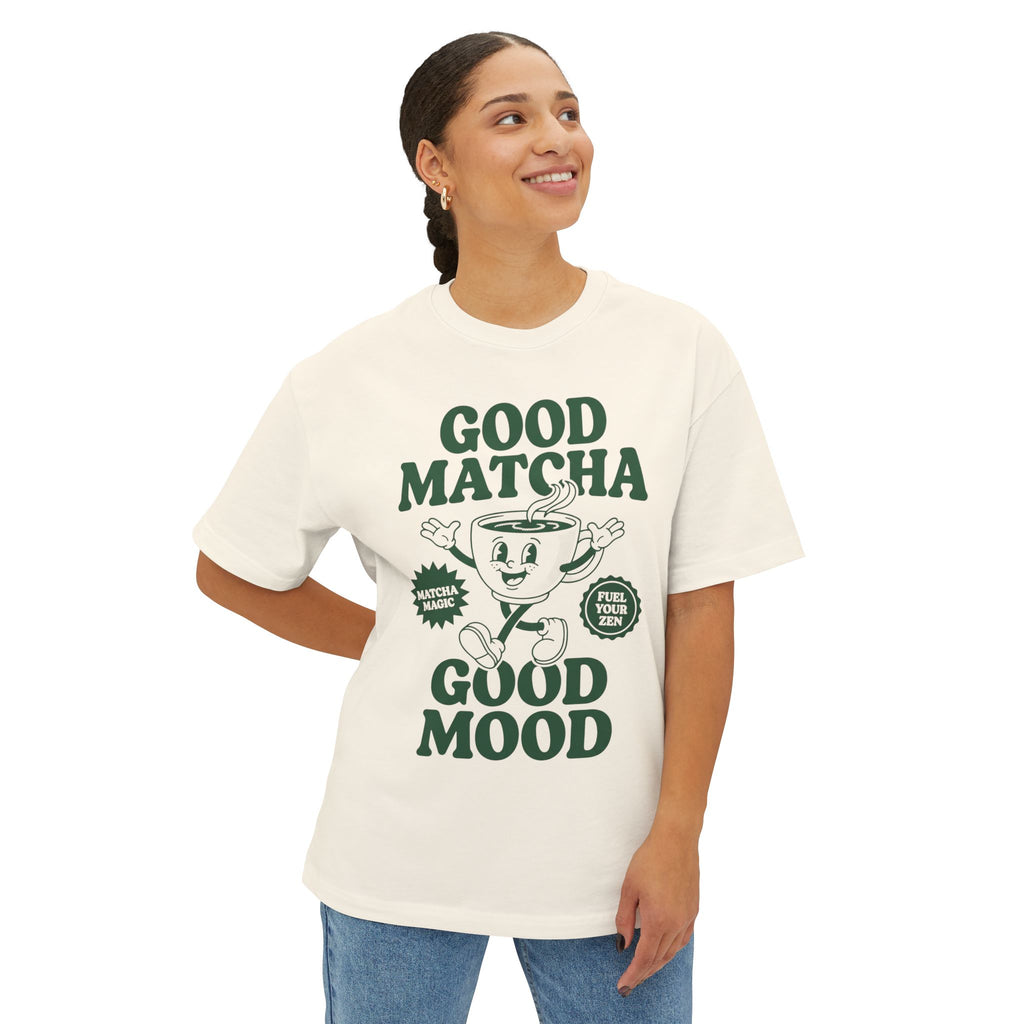 Matcha Tee - Good Matcha Good Mood Graphic T-Shirt
