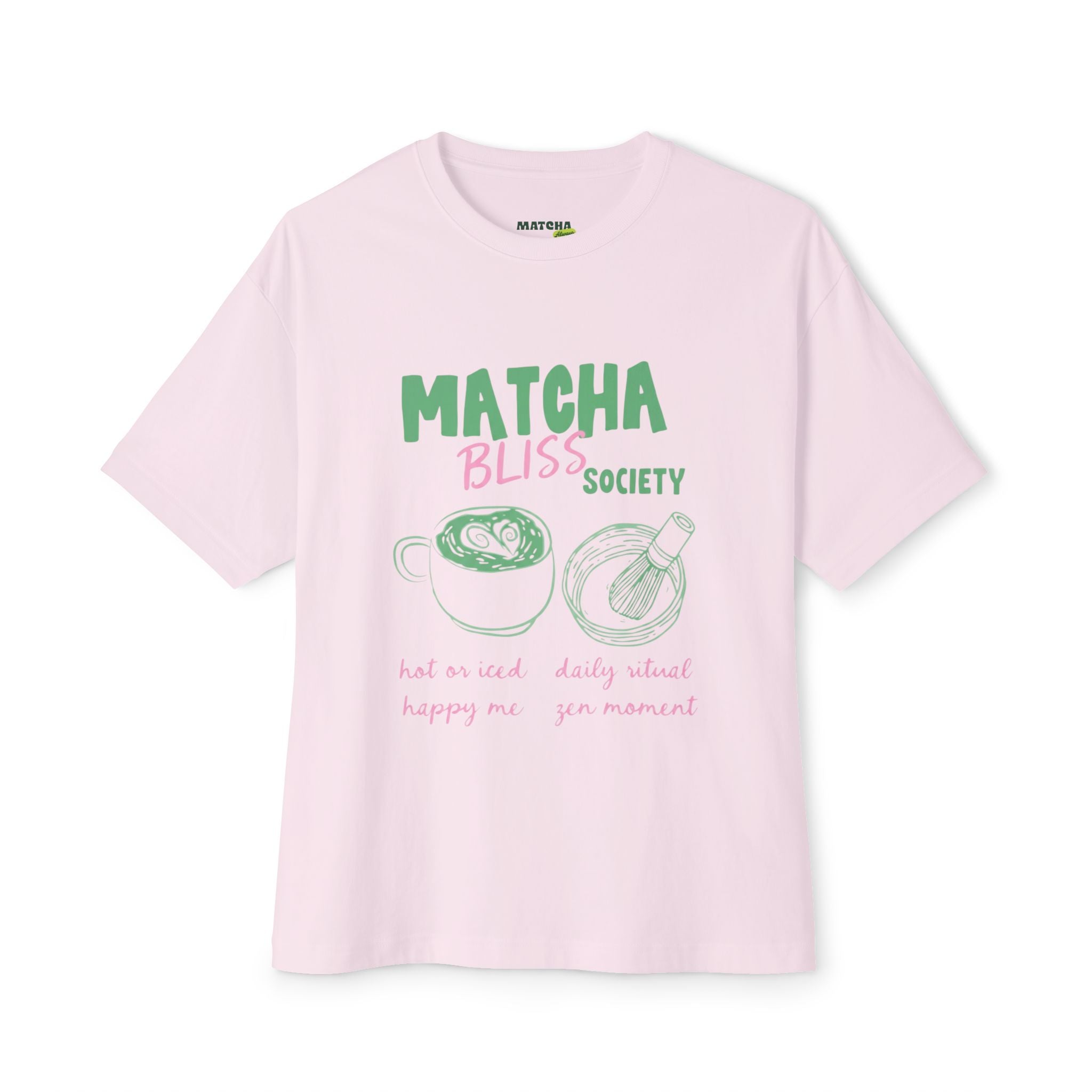 Matcha Bliss Tee — Matcha Bliss Society Graphic T-Shirt