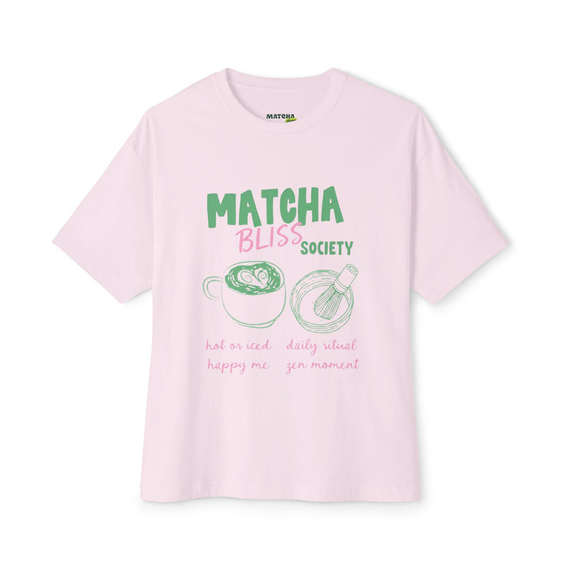 Matcha Bliss Tee — Matcha Bliss Society Graphic T-Shirt