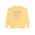 Matcha Daily Grind — Good Vibes Positive Energy Crewneck Sweatshirt