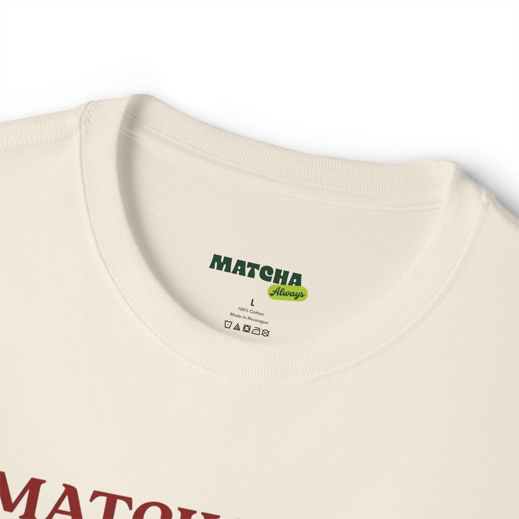 Matcha Chai Tee — Matcha Chai Spiced Latte Graphic T-Shirt