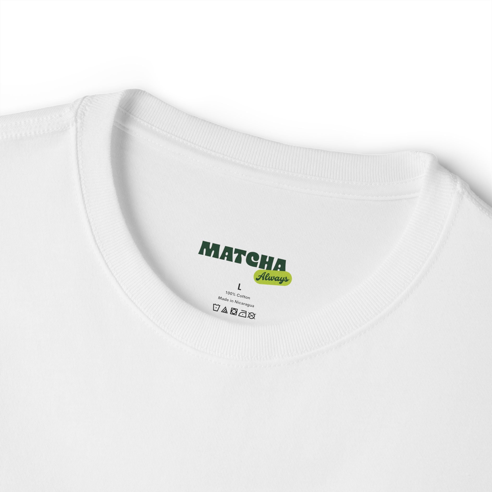 Matcha Daily Ritual Tee - Oversized Boxy T‑Shirt