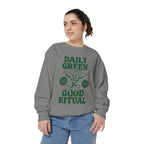 Daily Green Good Ritual - Graphic Crewneck Sweatshirt
